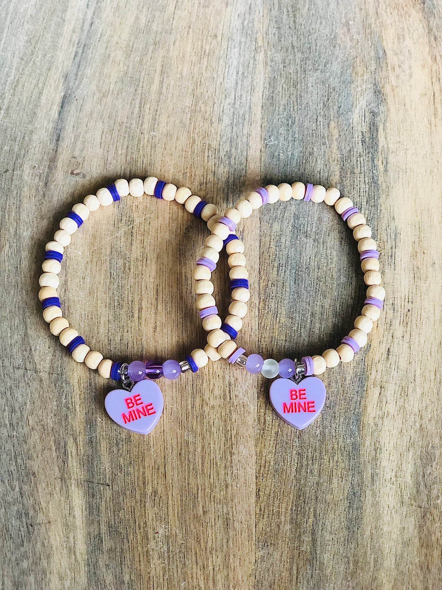 Conversation Hearts: Purple