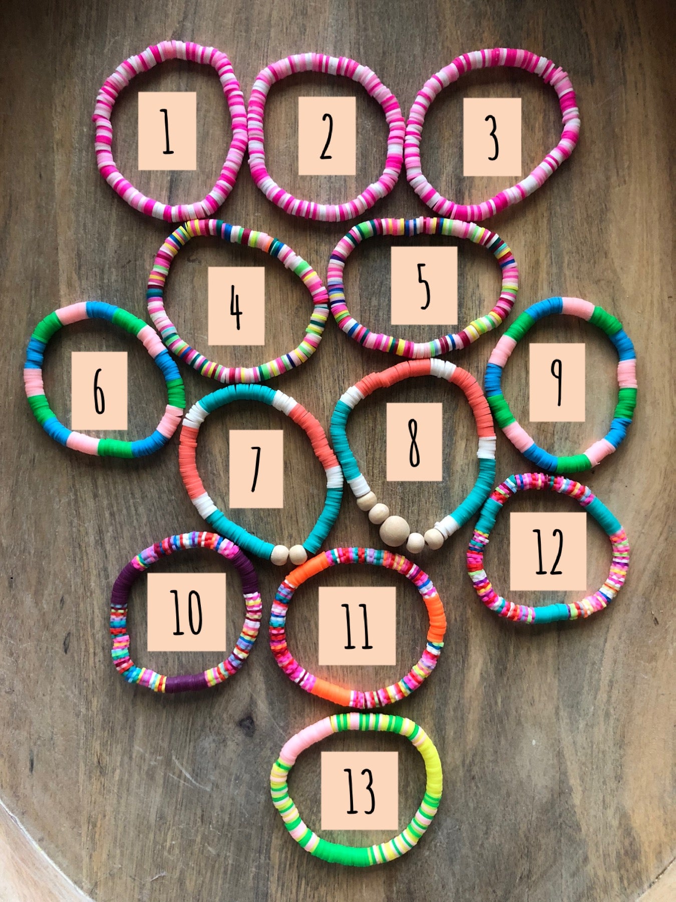 Summer Sale: Colorful Clay/Rubber beads