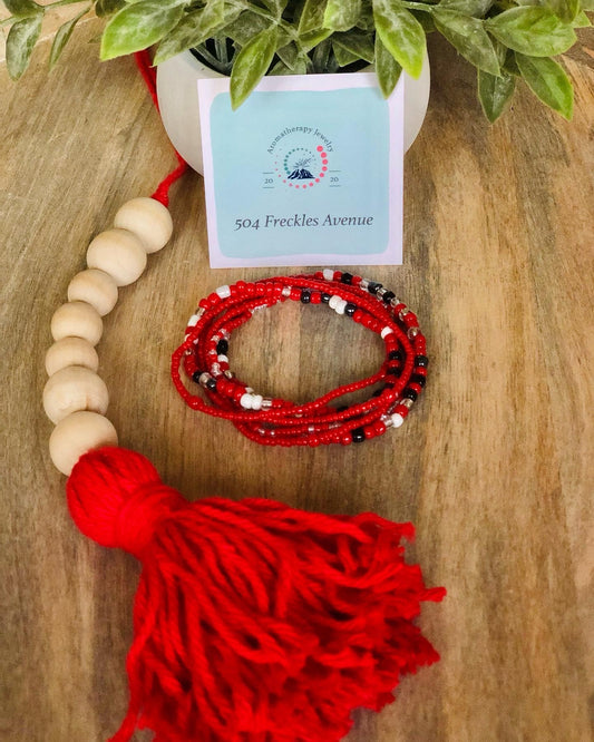 Tribe ReeKo: Red (7 Bead)