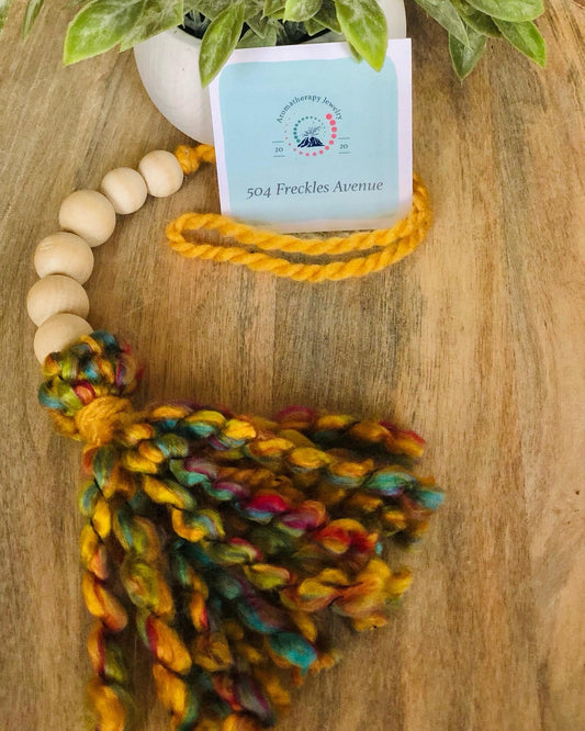 Tribe ReeKo: Yellow Swirl (6 Bead)
