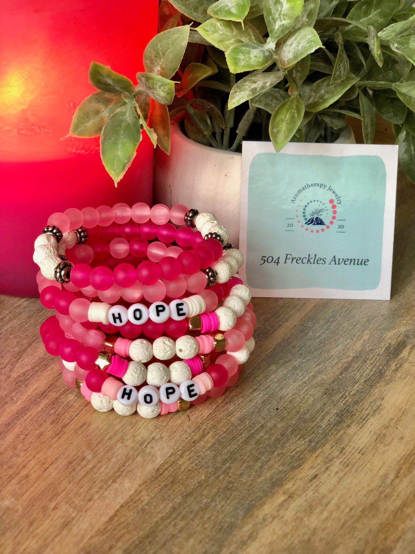 Think Pink: Custom Bracelet